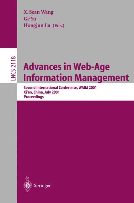 Advances in Web-Age Information Management