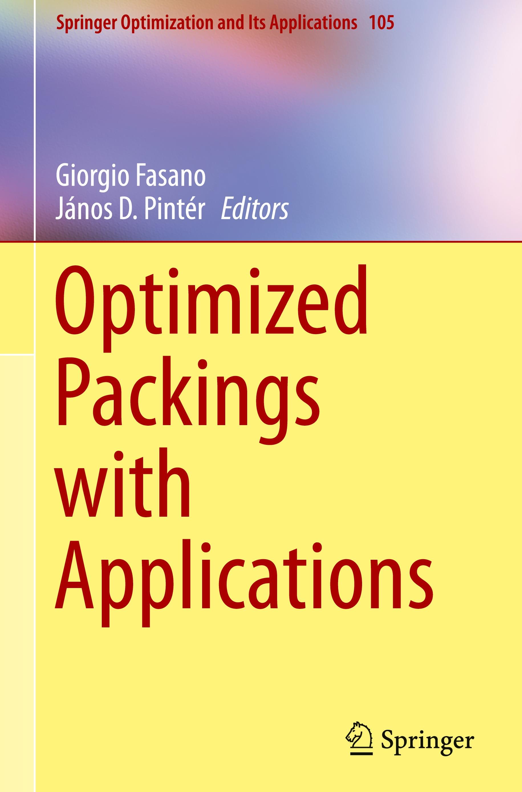 Optimized Packings with Applications