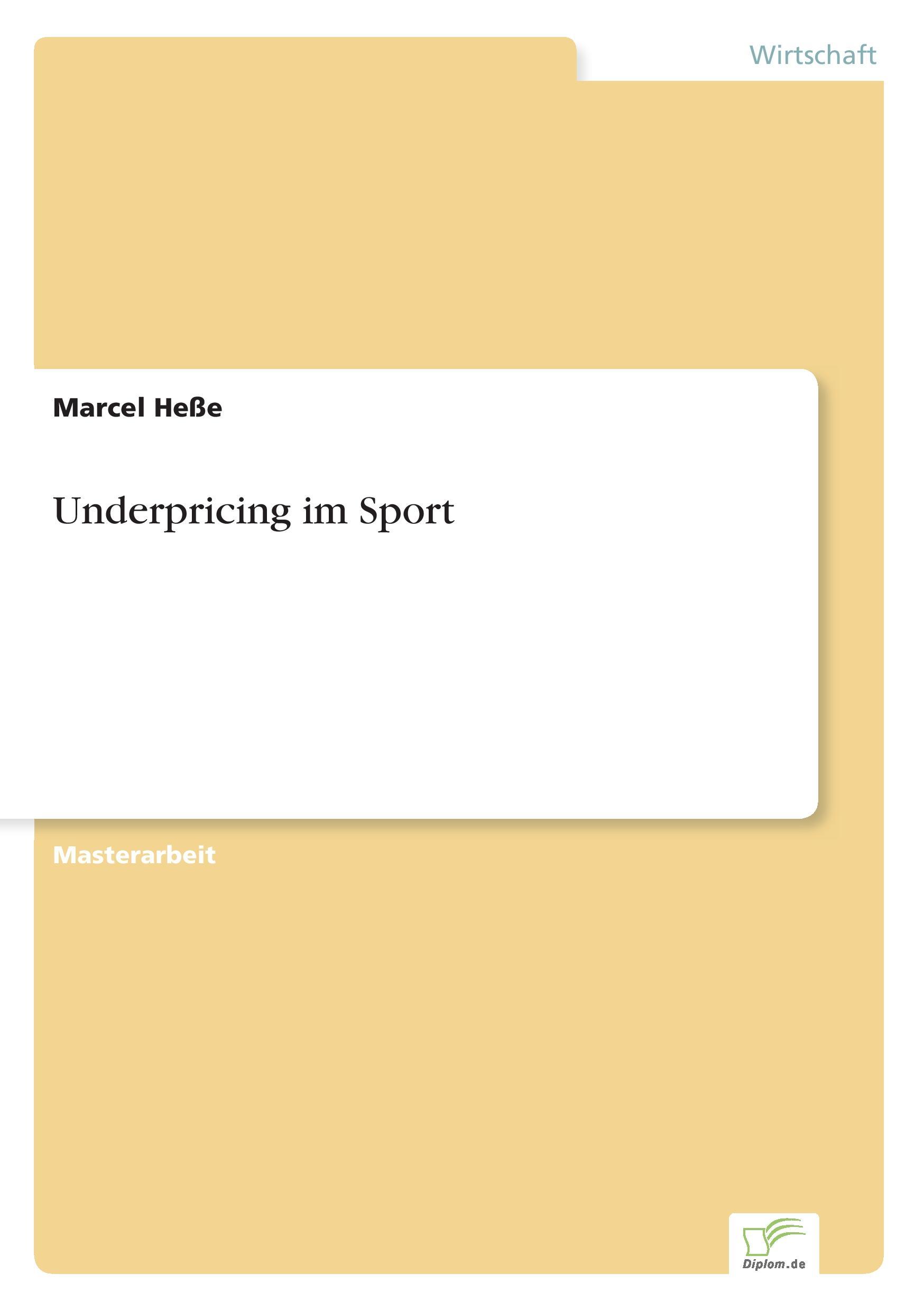 Underpricing im Sport