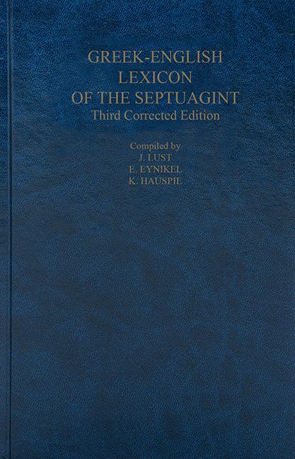 A Greek-English Lexicon of the Septuagint