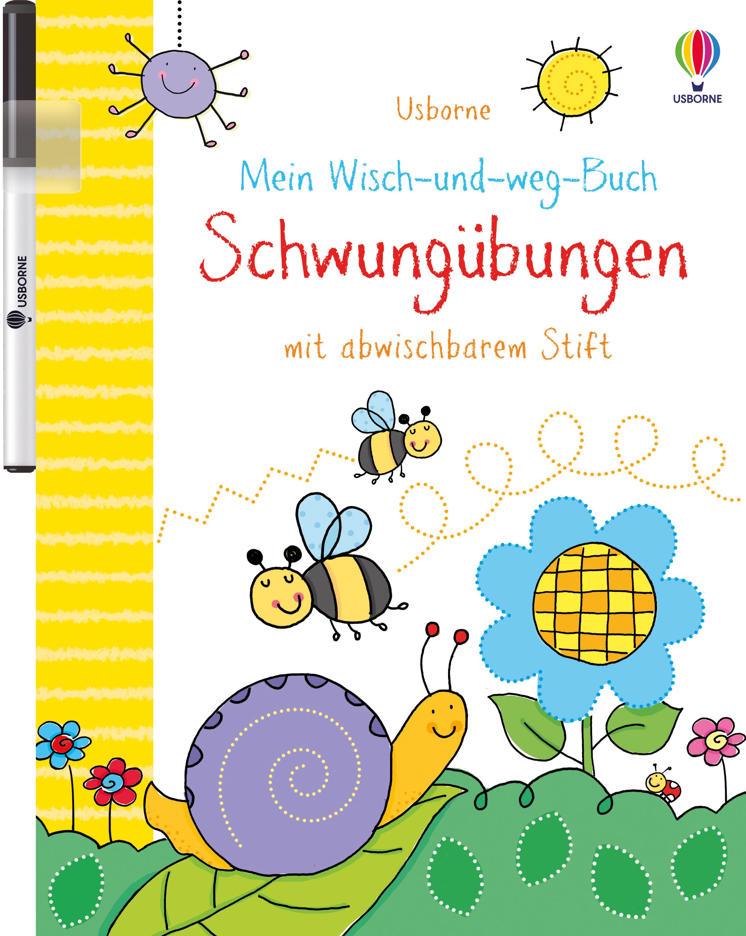 Mein Wisch-und-weg-Buch: Schwungübungen