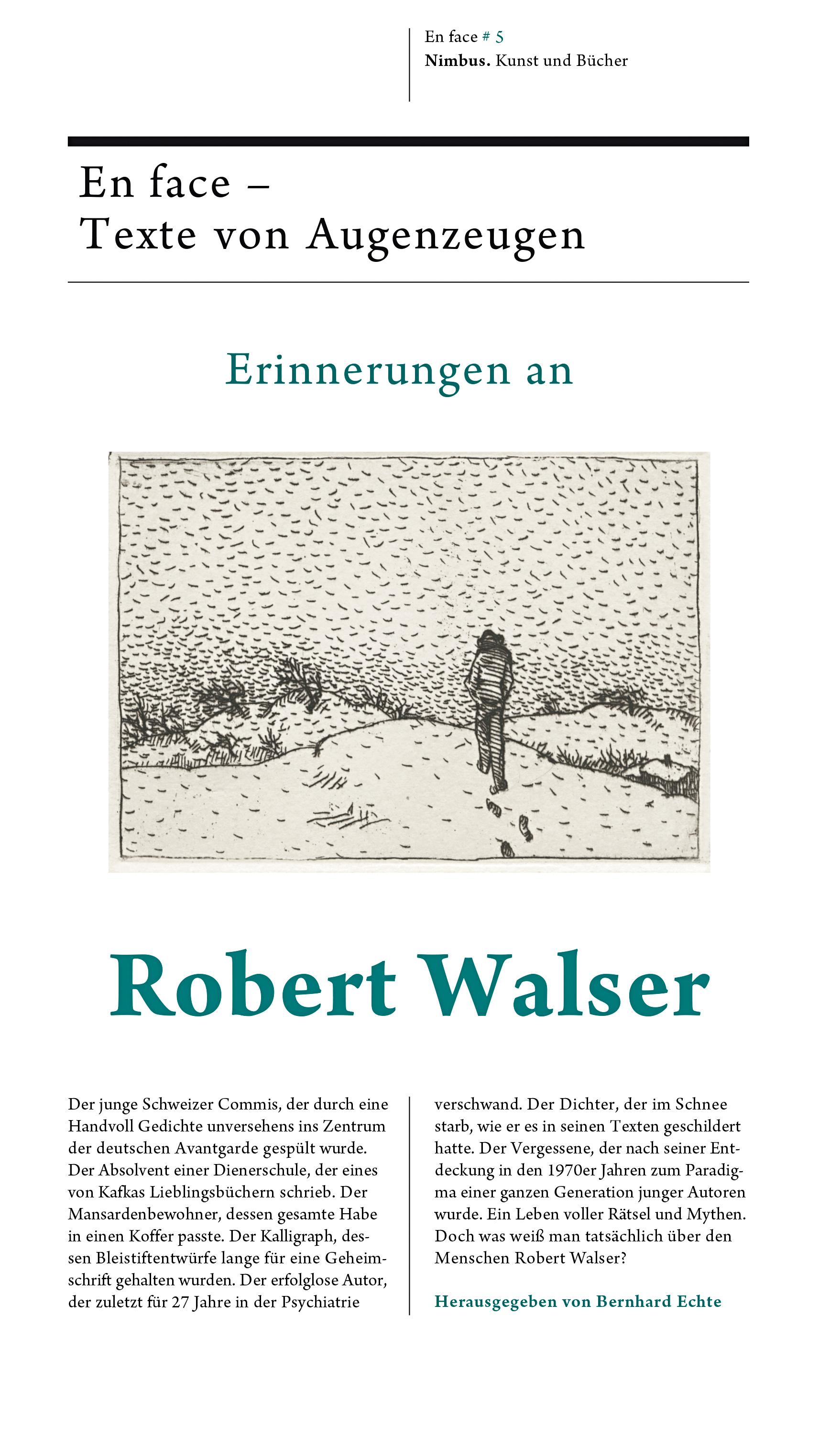 Erinnerungen an Robert Walser