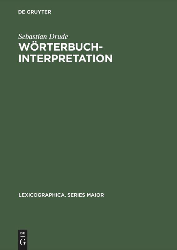 Wörterbuchinterpretation