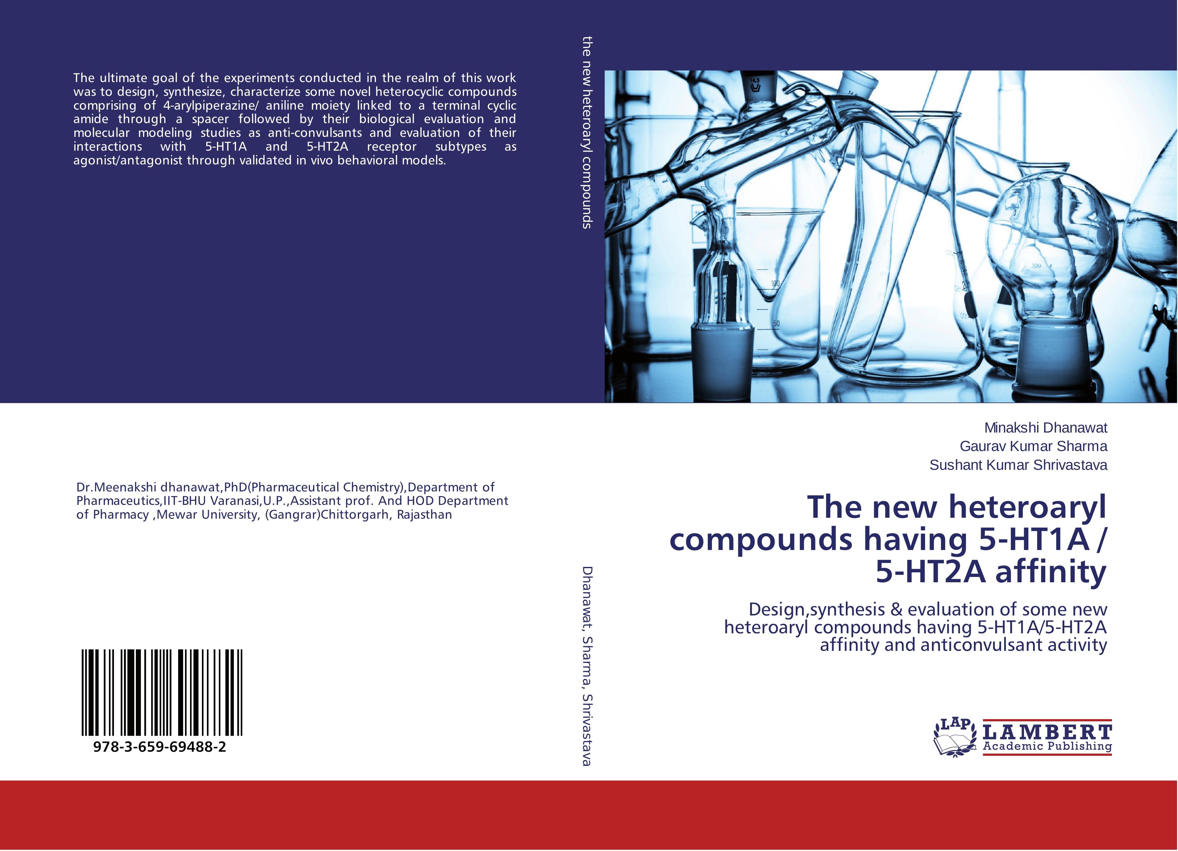 The new heteroaryl compounds having 5-HT1A / 5-HT2A affinity