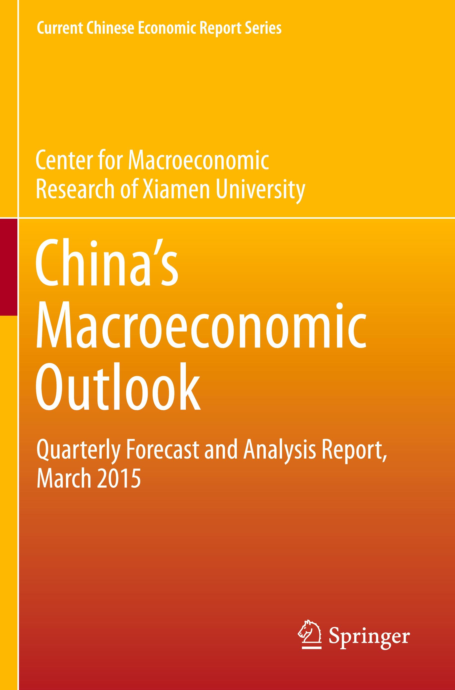 China¿s Macroeconomic Outlook