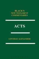 Acts: Black's New Testament Commentaries Series