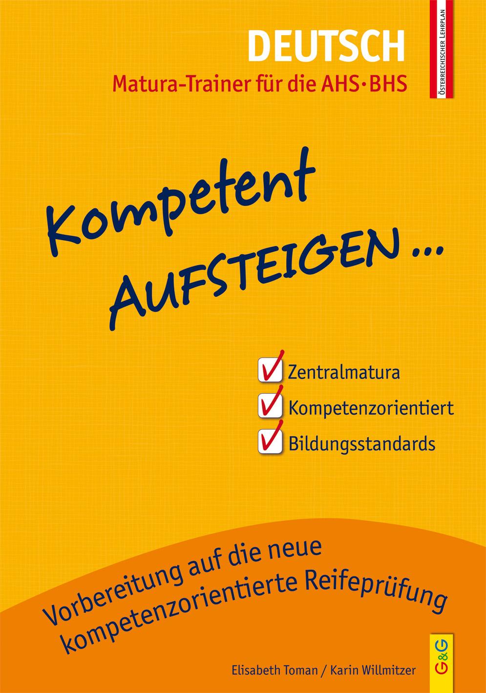 Kompetent Aufsteigen Deutsch 8 - Matura-Trainer