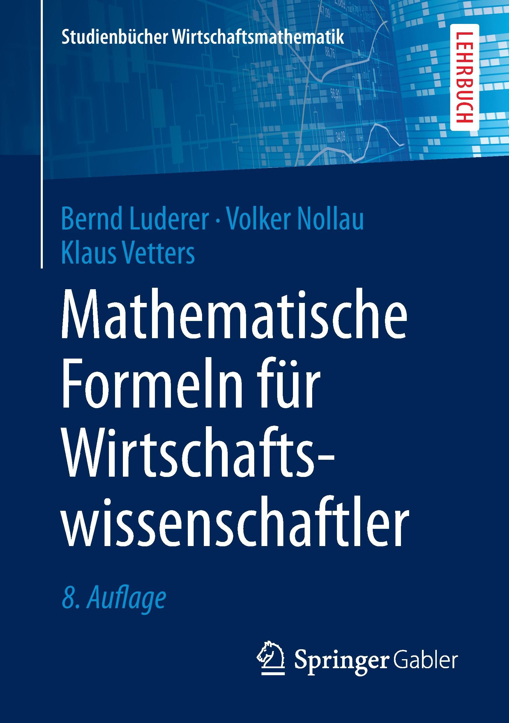 Mathematische Formeln für Wirtschaftswissenschaftler