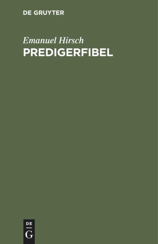 Predigerfibel