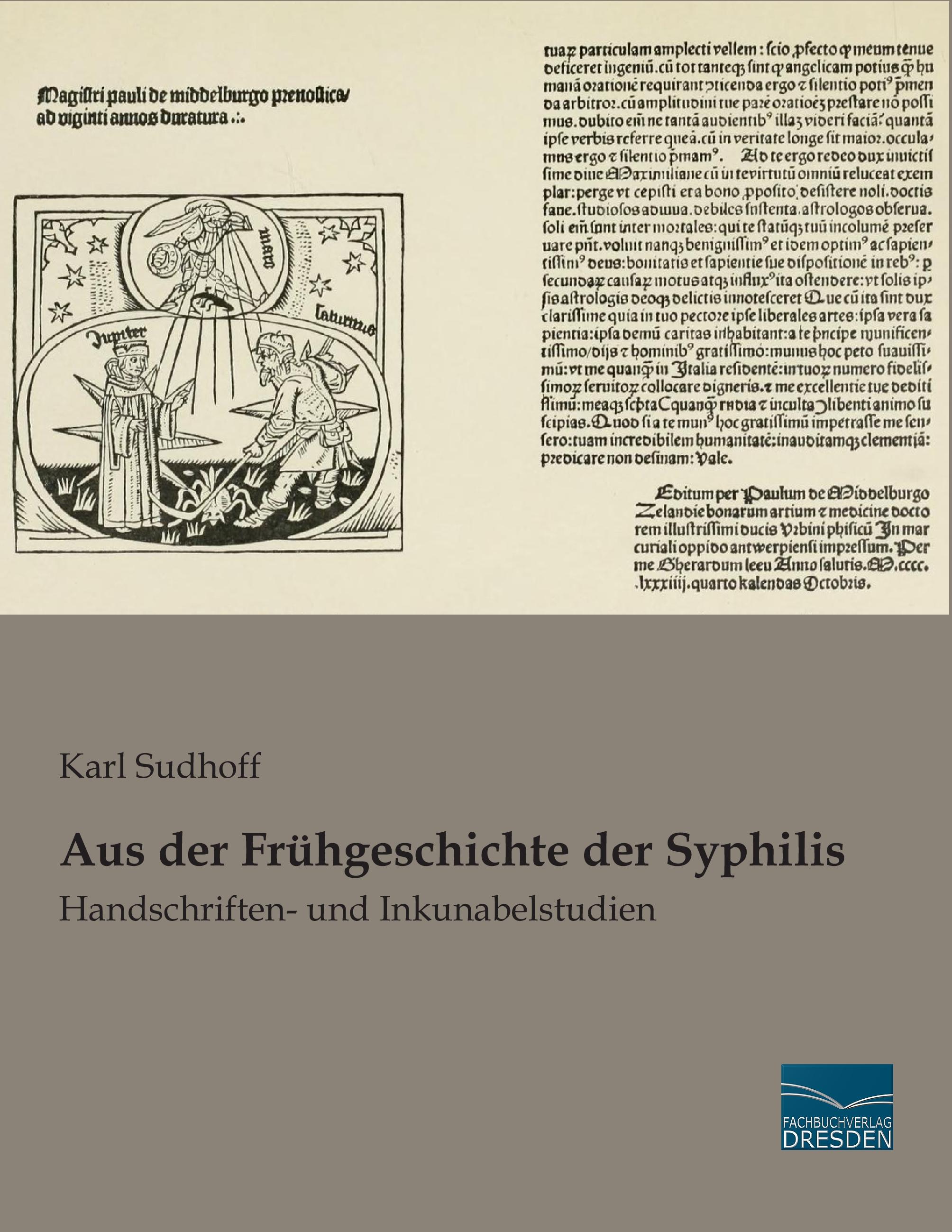 Aus der Frühgeschichte der Syphilis