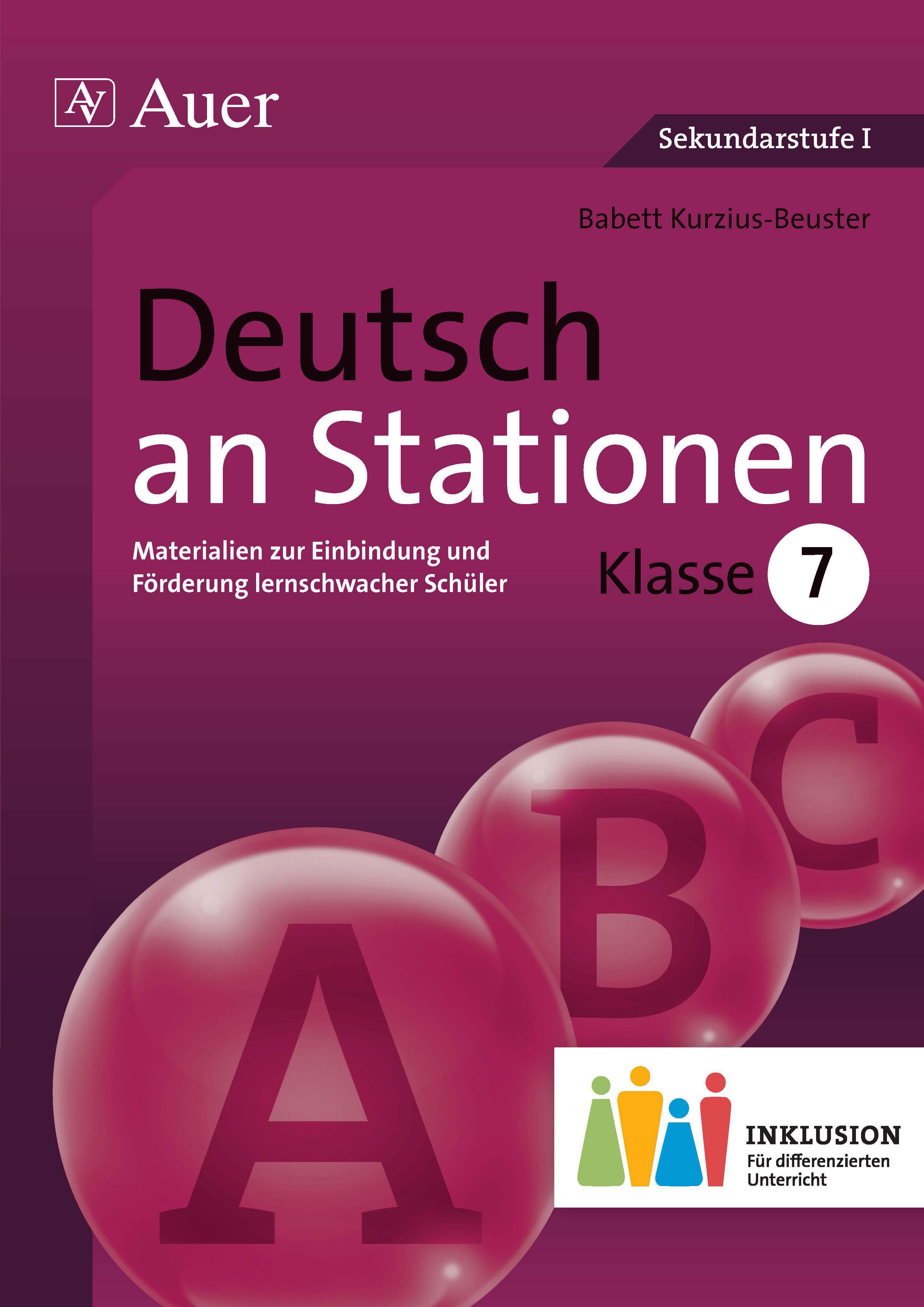 Deutsch an Stationen 7 Inklusion