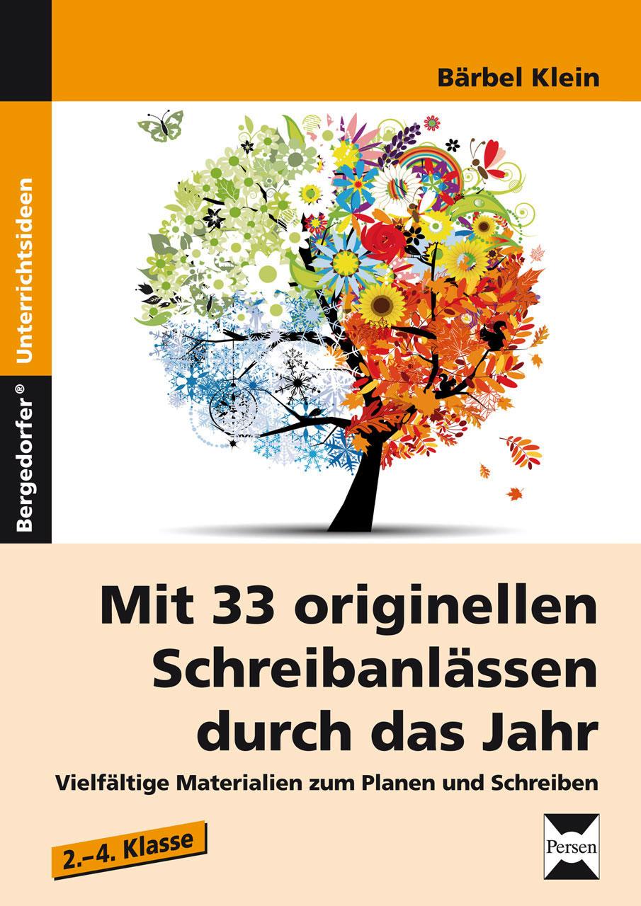 Mit 33 originellen Schreibanlässen durch das Jahr