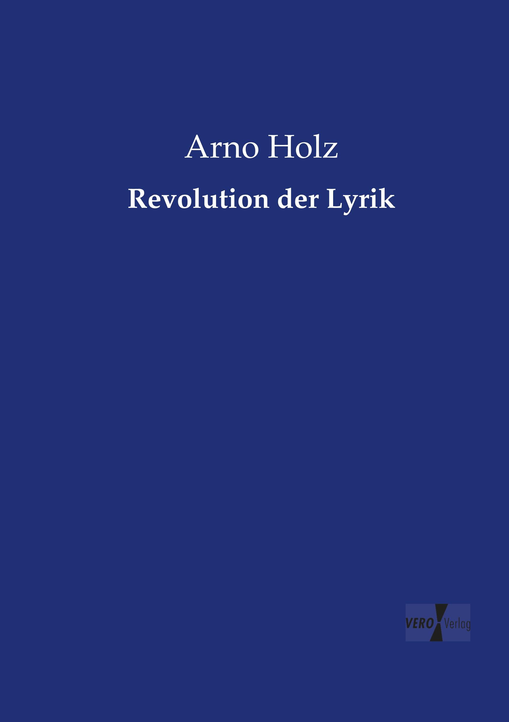 Revolution der Lyrik