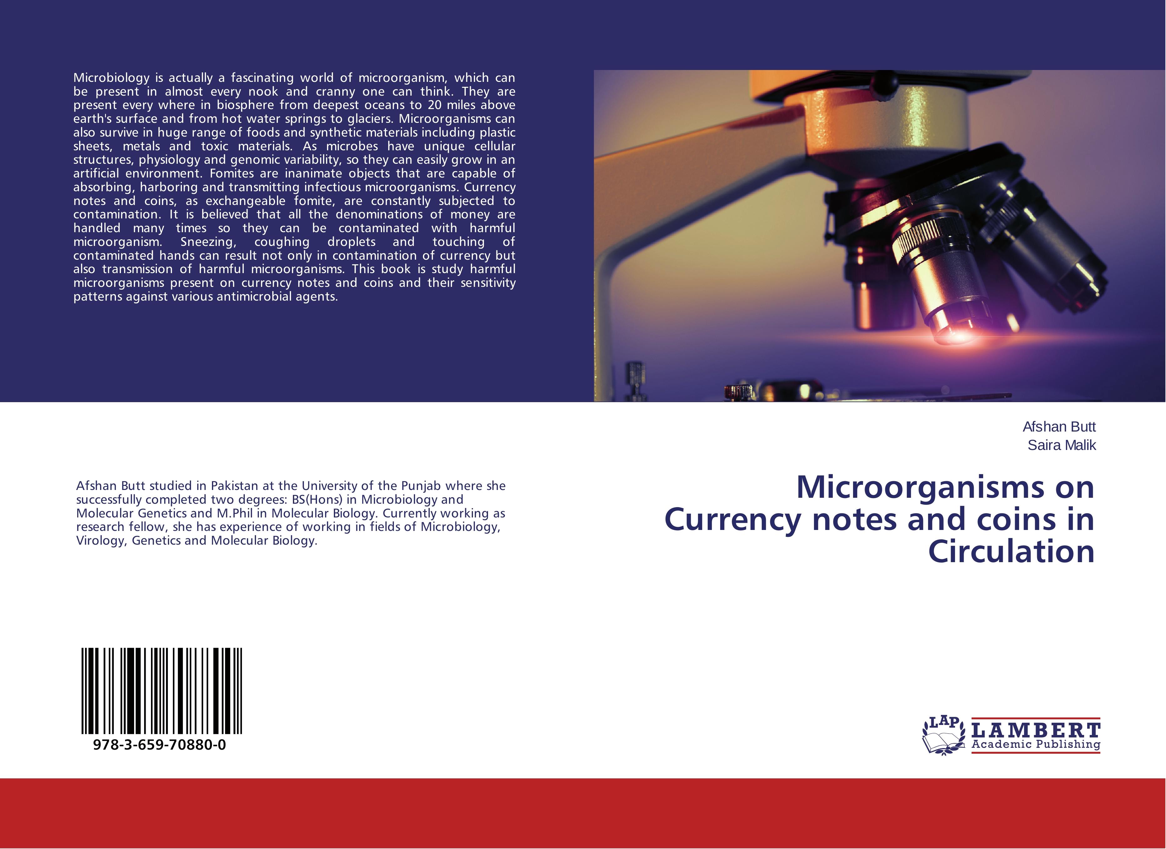 Microorganisms on Currency notes and coins in Circulation