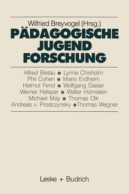 Pädagogische Jugendforschung