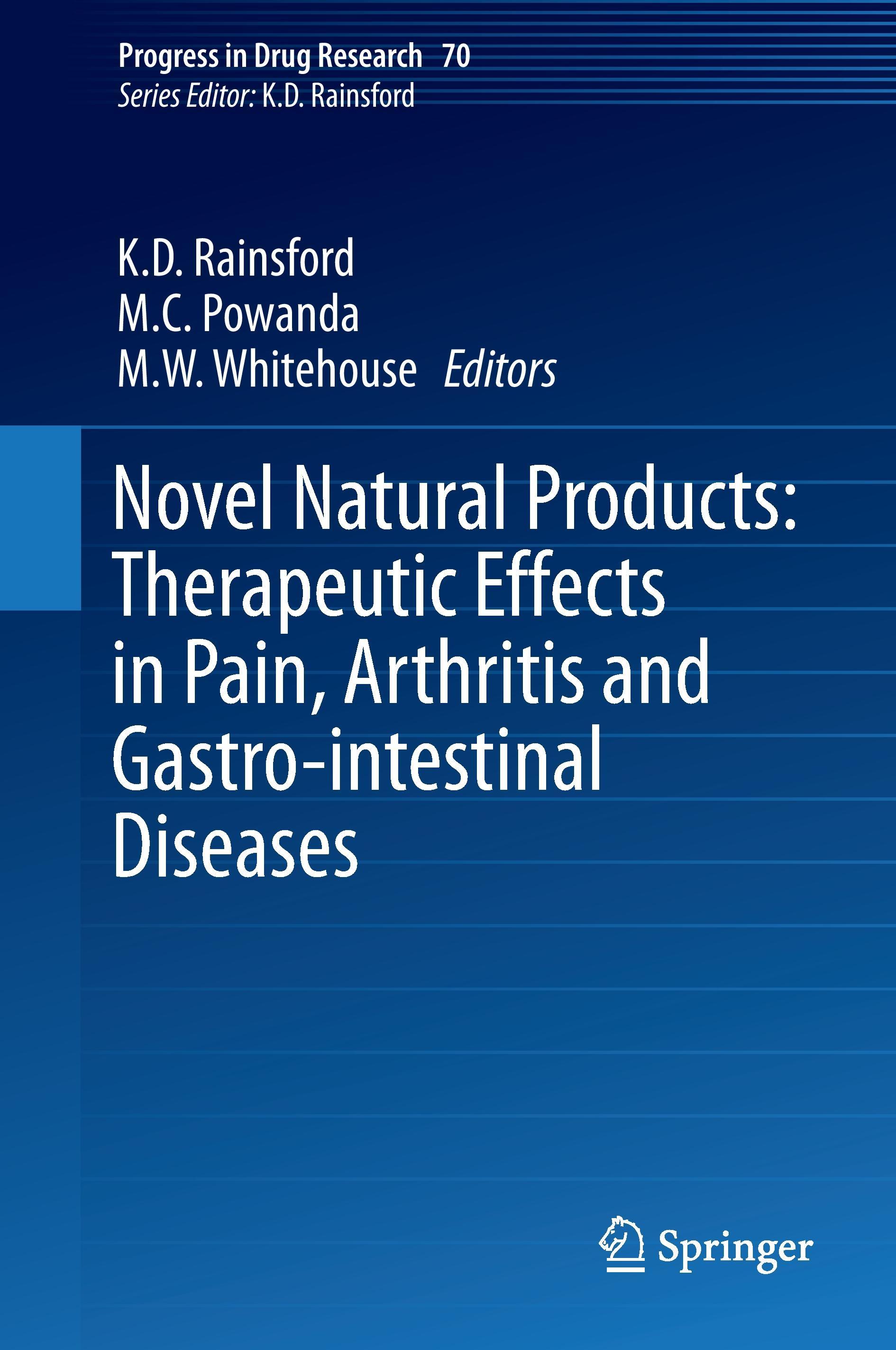 Novel Natural Products: Therapeutic Effects in Pain, Arthritis and Gastro-intestinal Diseases