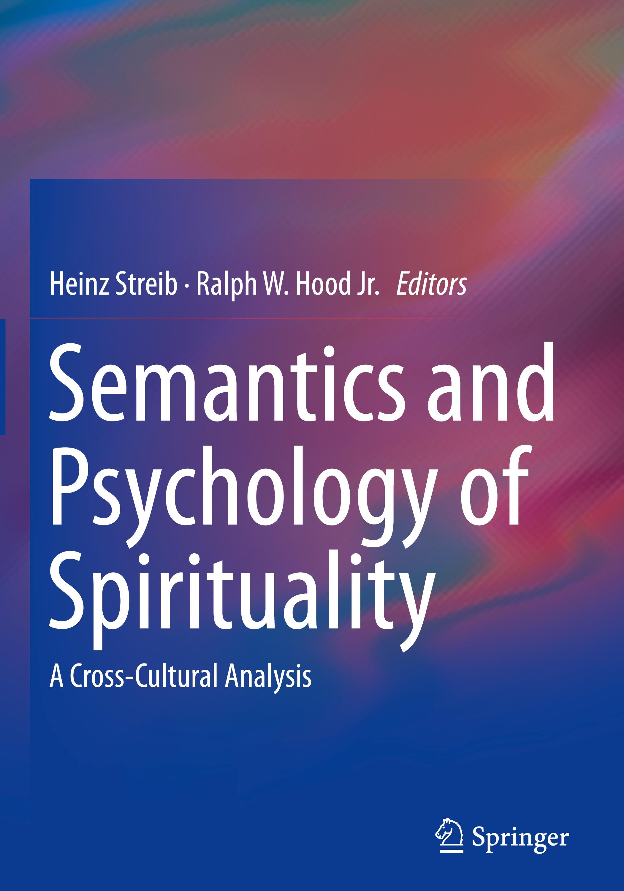 Semantics and Psychology of Spirituality