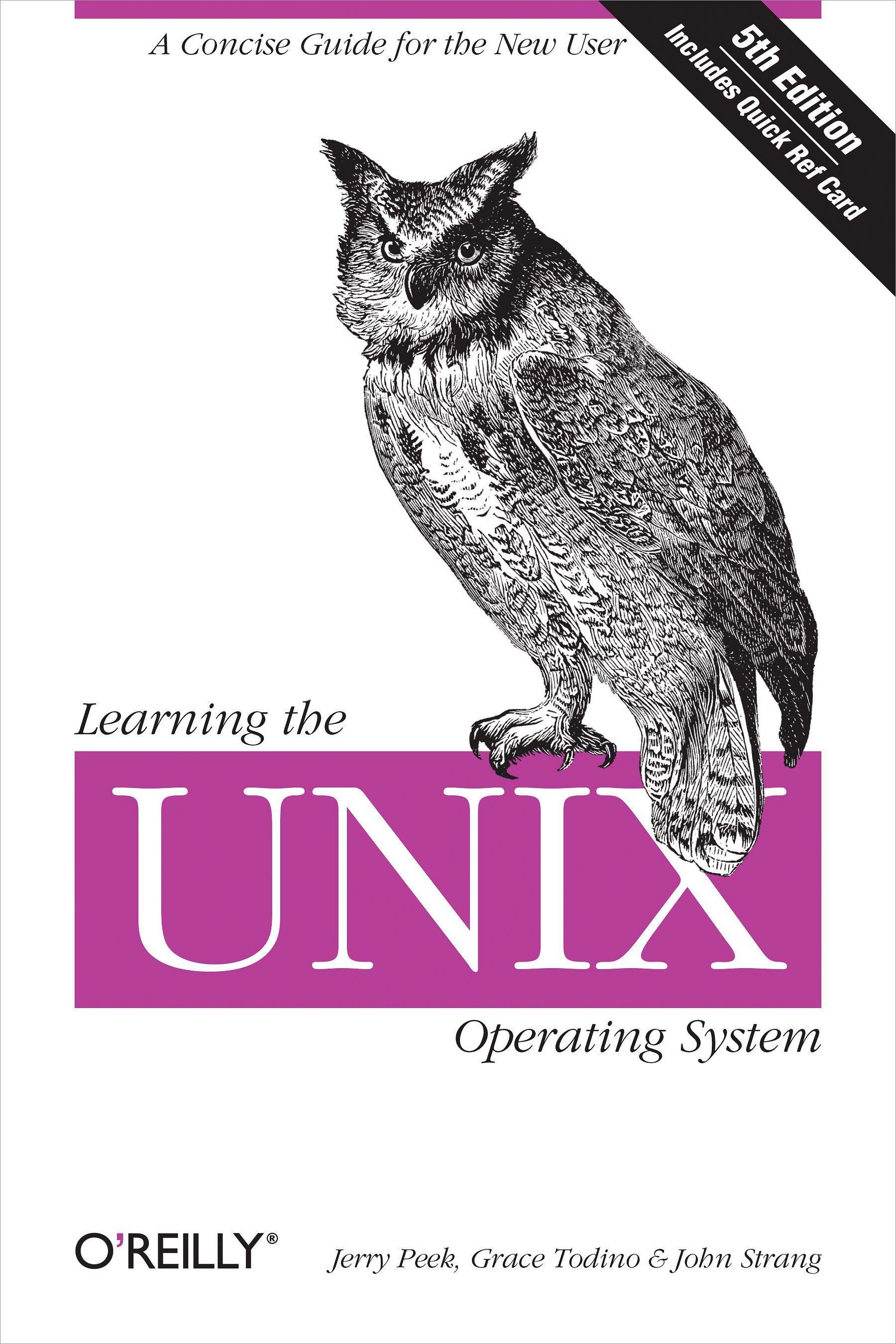 Learning the UNIX Operating System