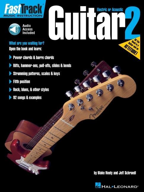 Fasttrack Guitar Method - Book 2 (Book/Online Audio)