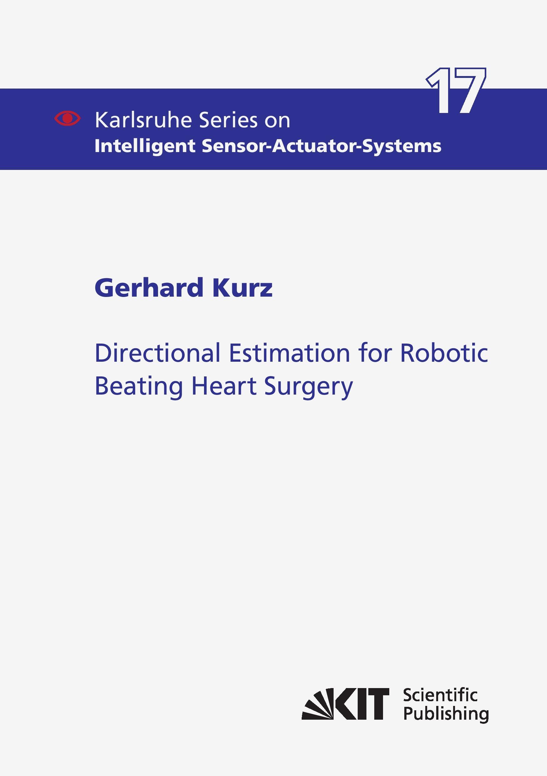 Directional Estimation for Robotic Beating Heart Surgery