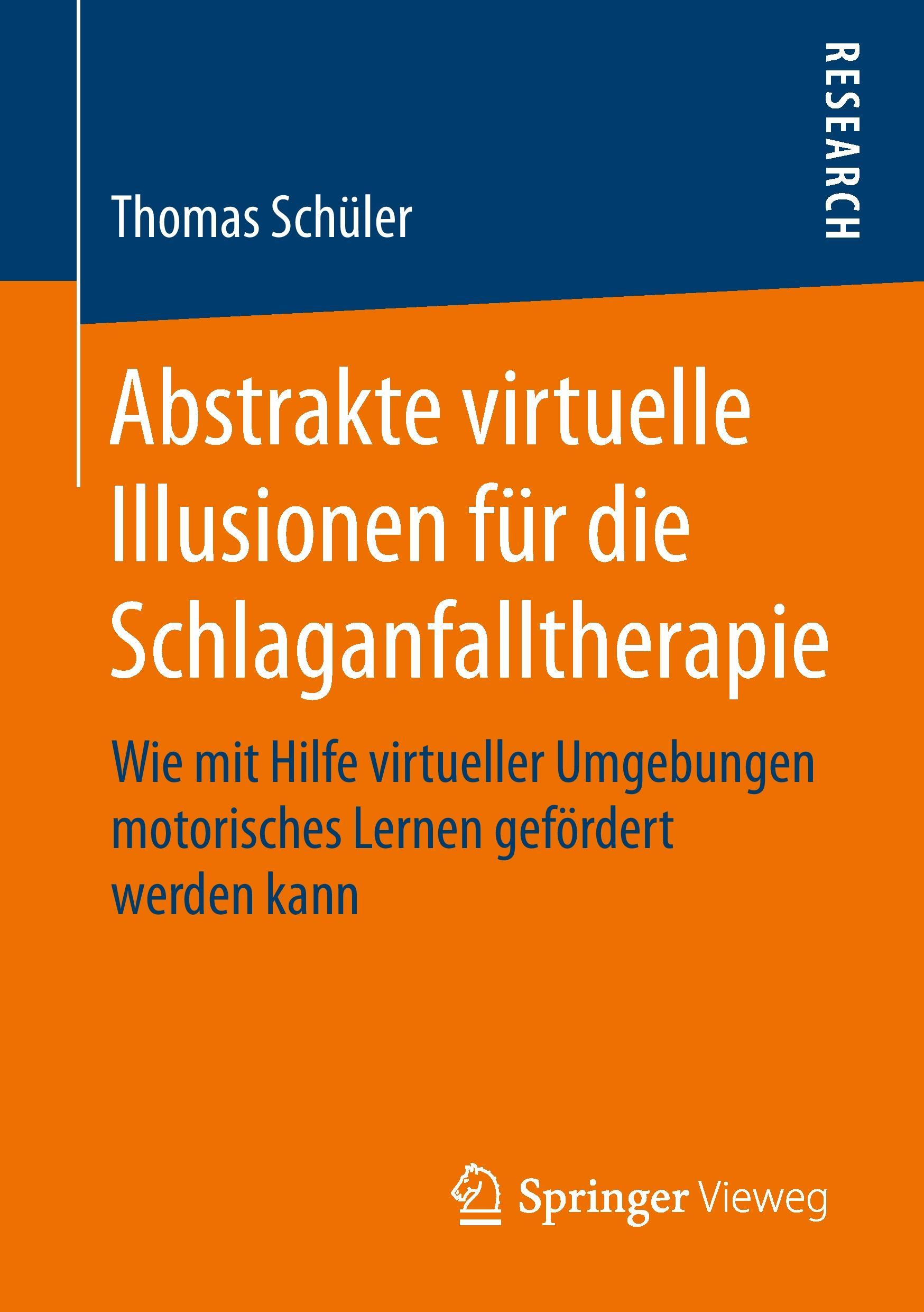 Abstrakte virtuelle Illusionen für die Schlaganfalltherapie