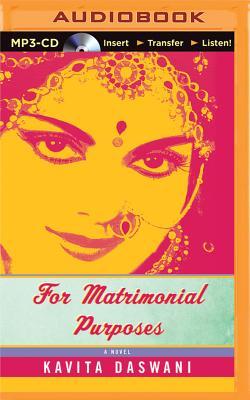 For Matrimonial Purposes