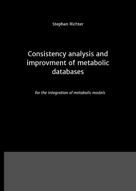 Consistency analysis and improvement of metabolic databases