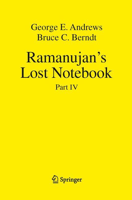 Ramanujan's Lost Notebook