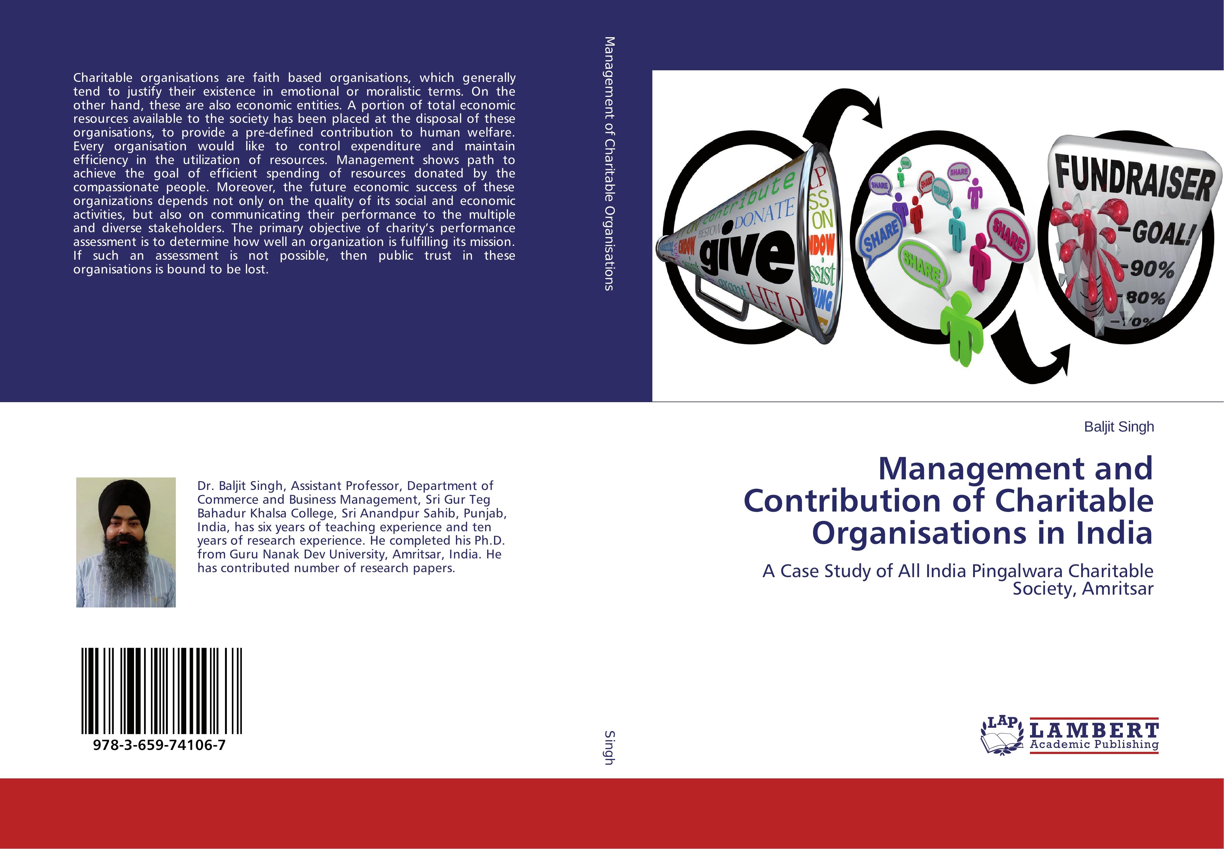 Management and Contribution of Charitable Organisations in India