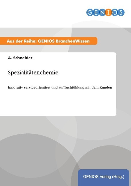 Spezialitätenchemie