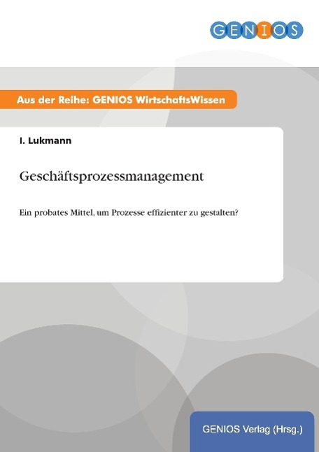 Geschäftsprozessmanagement