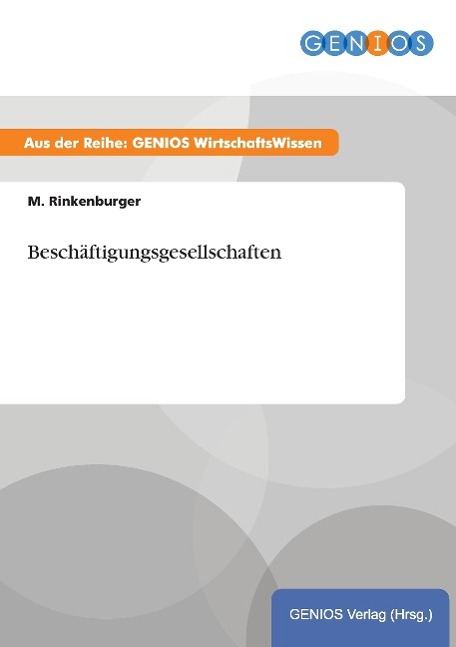 Beschäftigungsgesellschaften