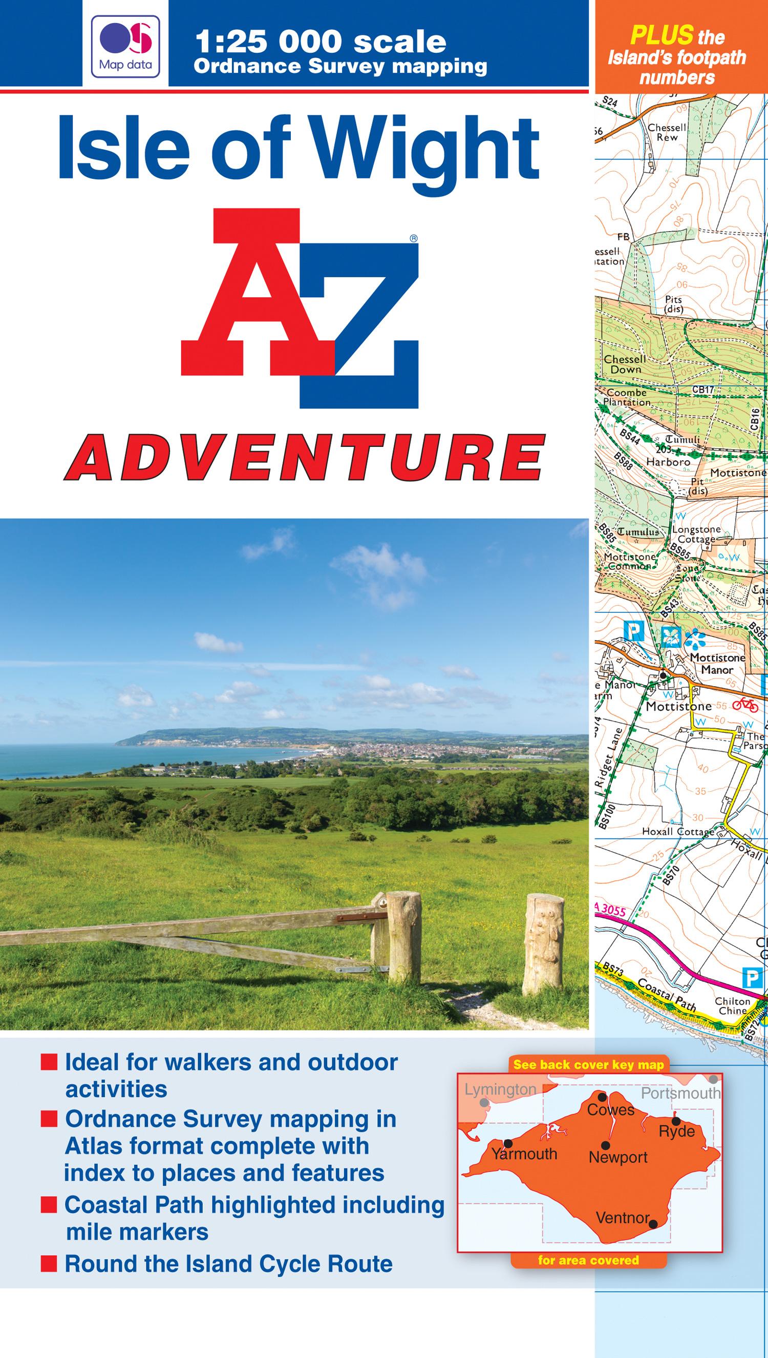 Isle of Wight A-Z Adventure Atlas