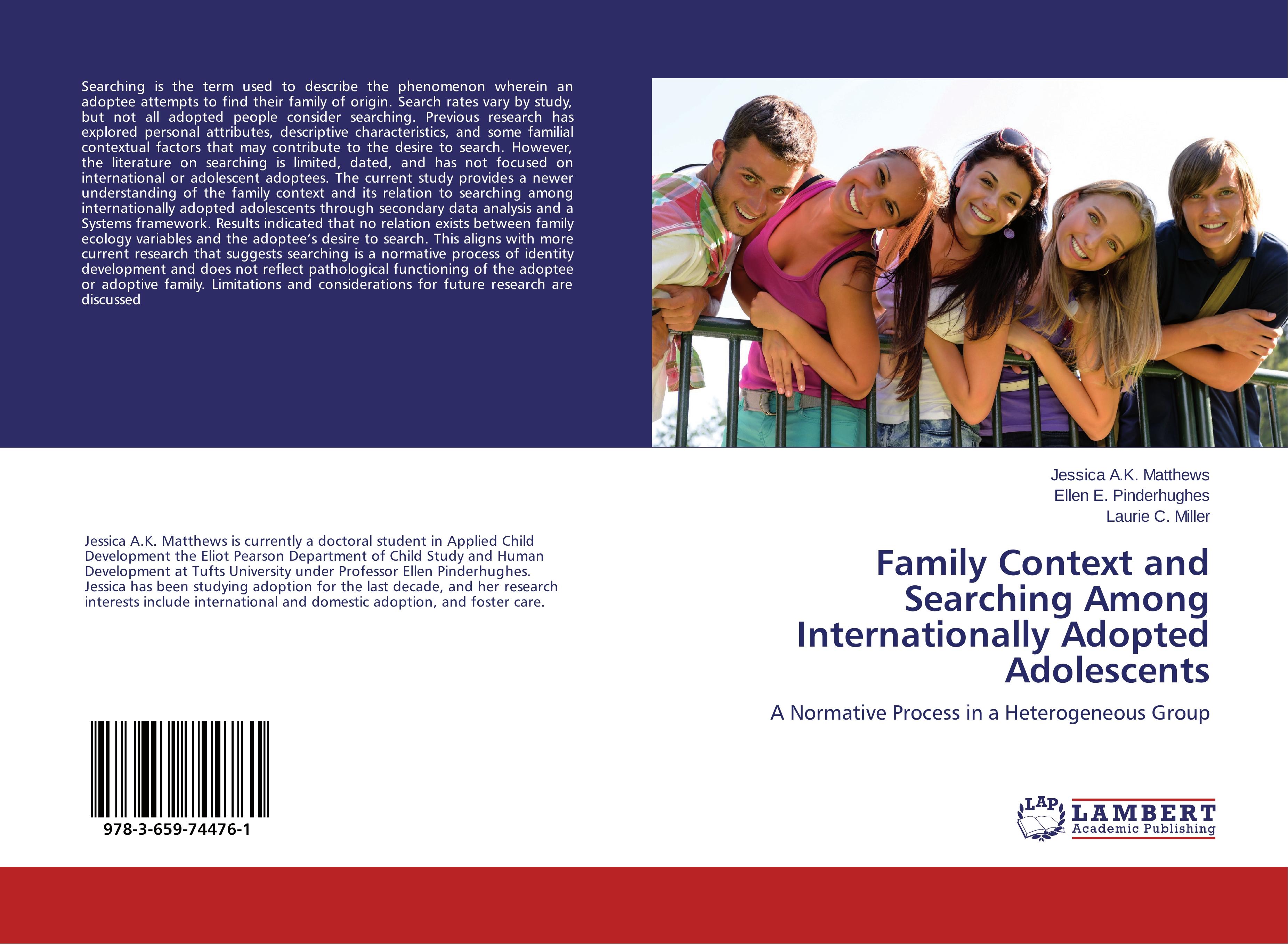 Family Context and Searching Among Internationally Adopted Adolescents