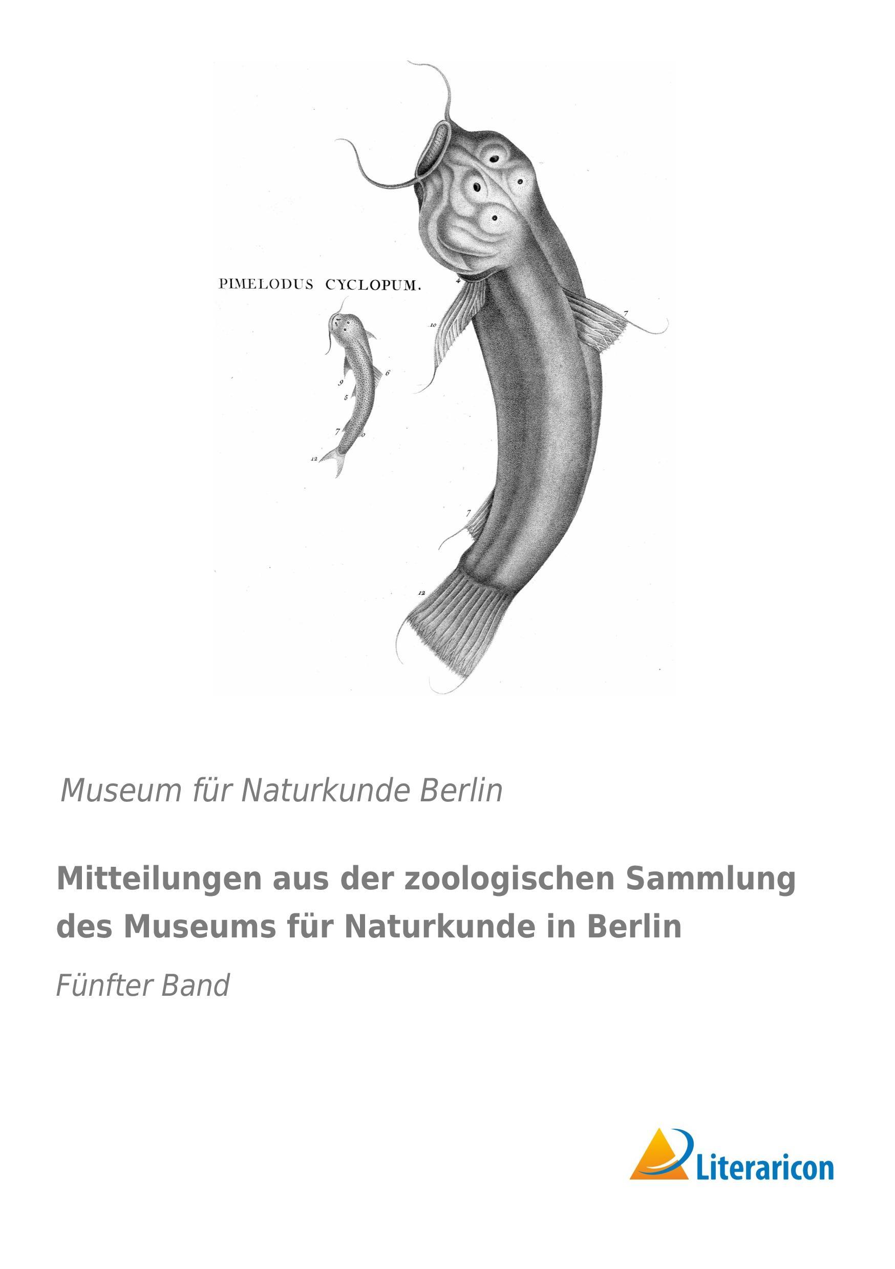 Mitteilungen aus der zoologischen Sammlung des Museums für Naturkunde in Berlin