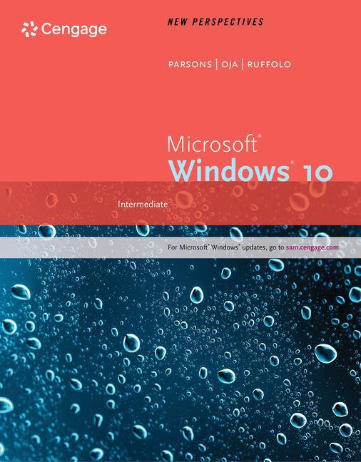 New Perspectives Microsoft Windows 10: Introductory, Wire Stitched