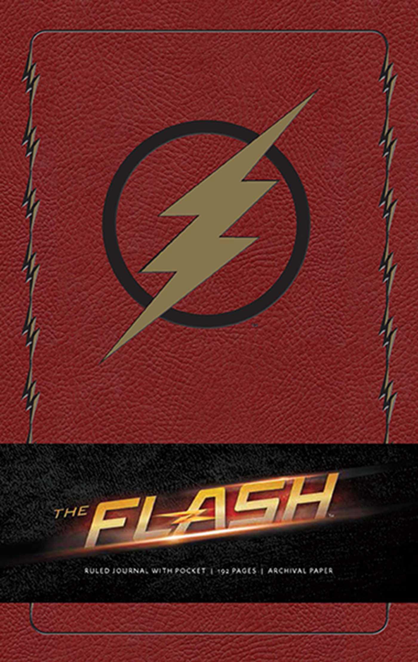 The Flash Hardcover Ruled Journal