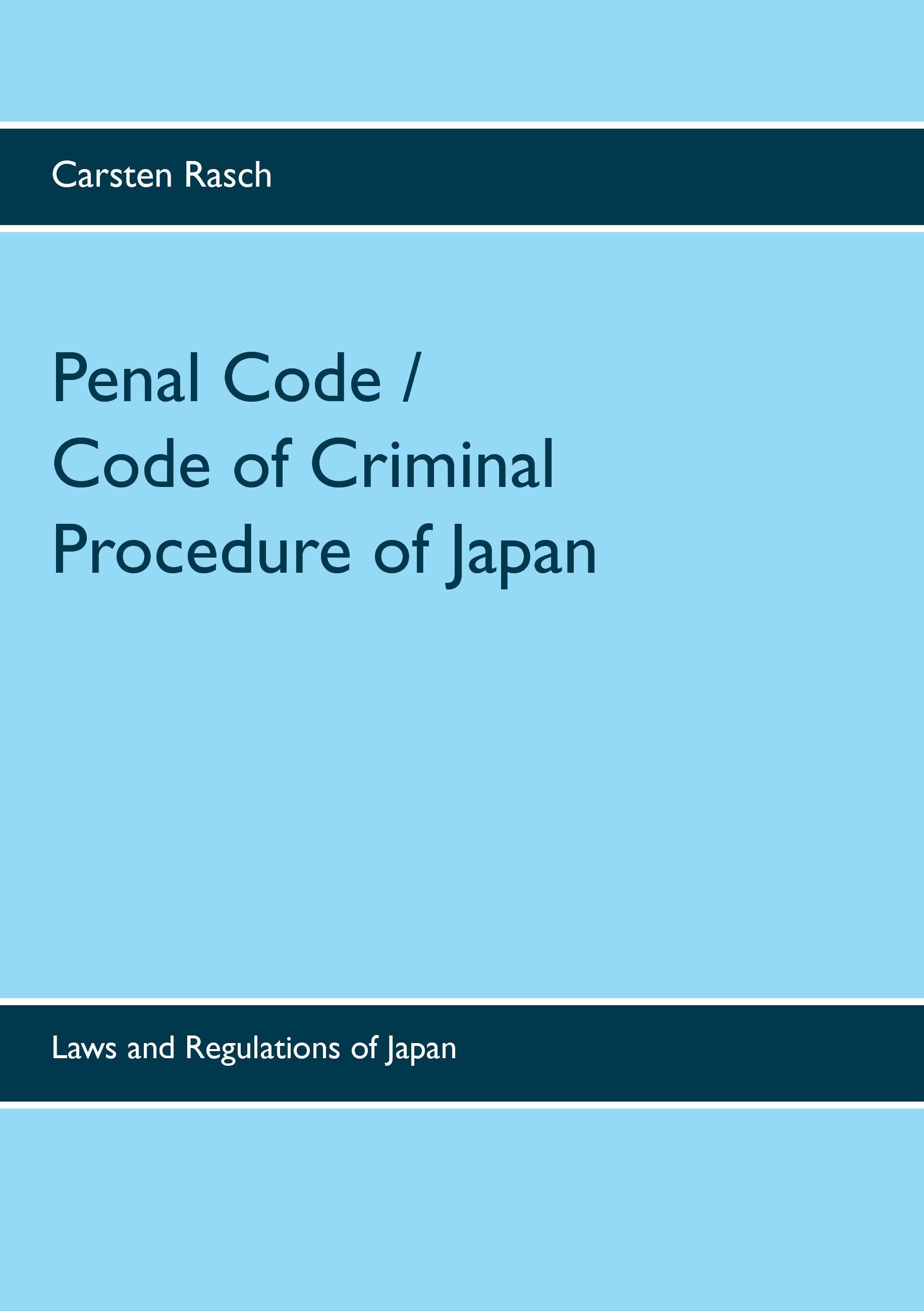 Penal Code / Code of Criminal Procedure of Japan