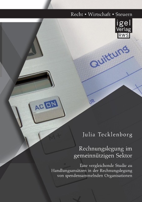 Rechnungslegung im gemeinnützigen Sektor: Eine vergleichende Studie zu Handlungsansätzen in der Rechnungslegung von spendensammelnden Organisationen