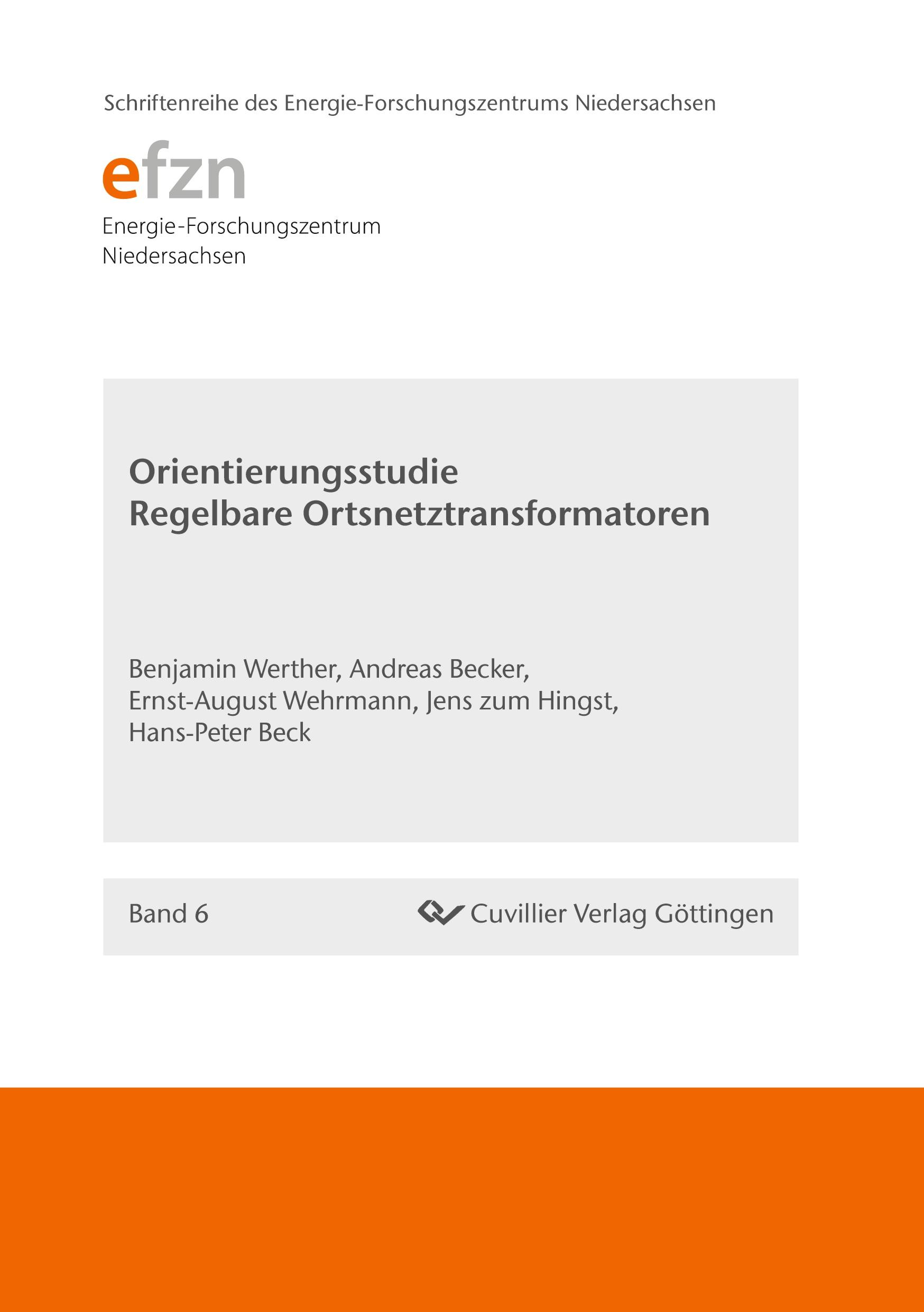 Orientierungsstudie Regelbarer Ortsnetztransformatoren