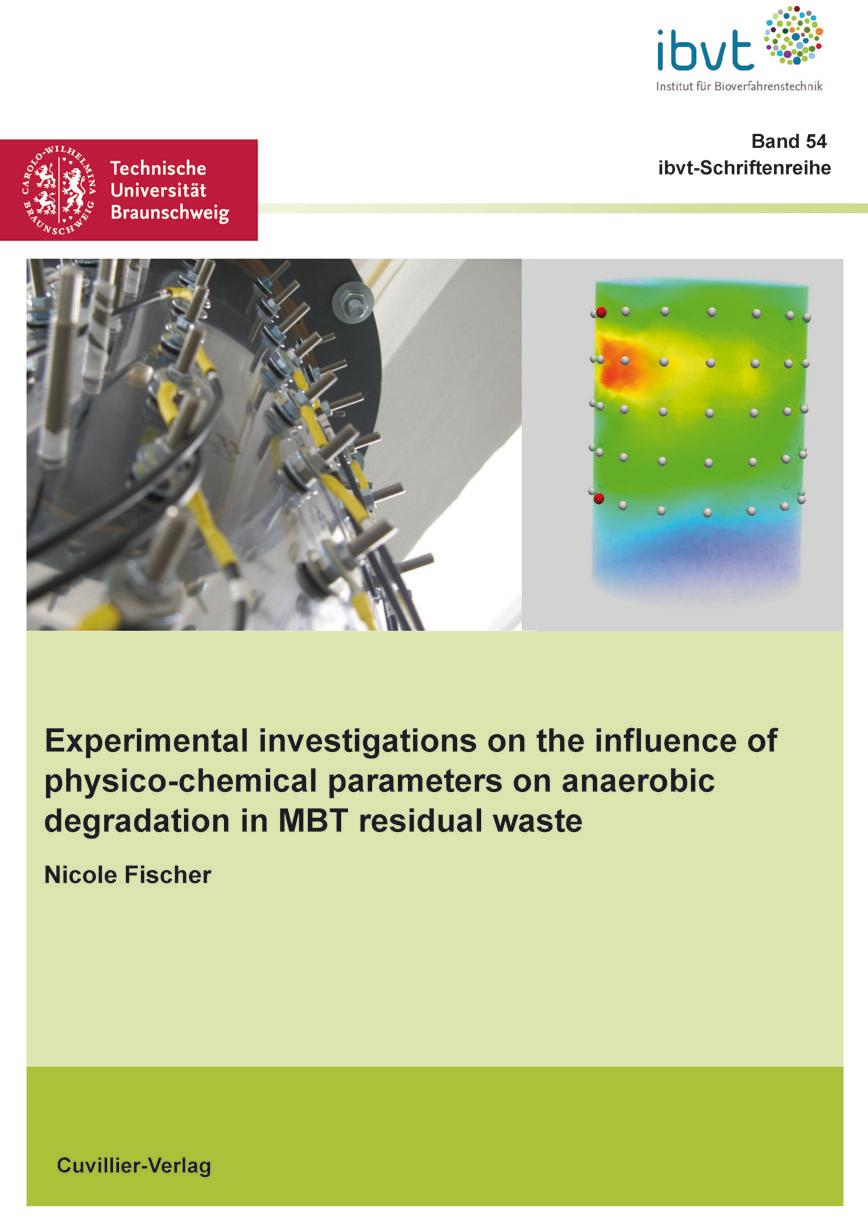 Experimental investigations on the influence of physico-chemical parameters on anaerobic degradation in MBT residual waste