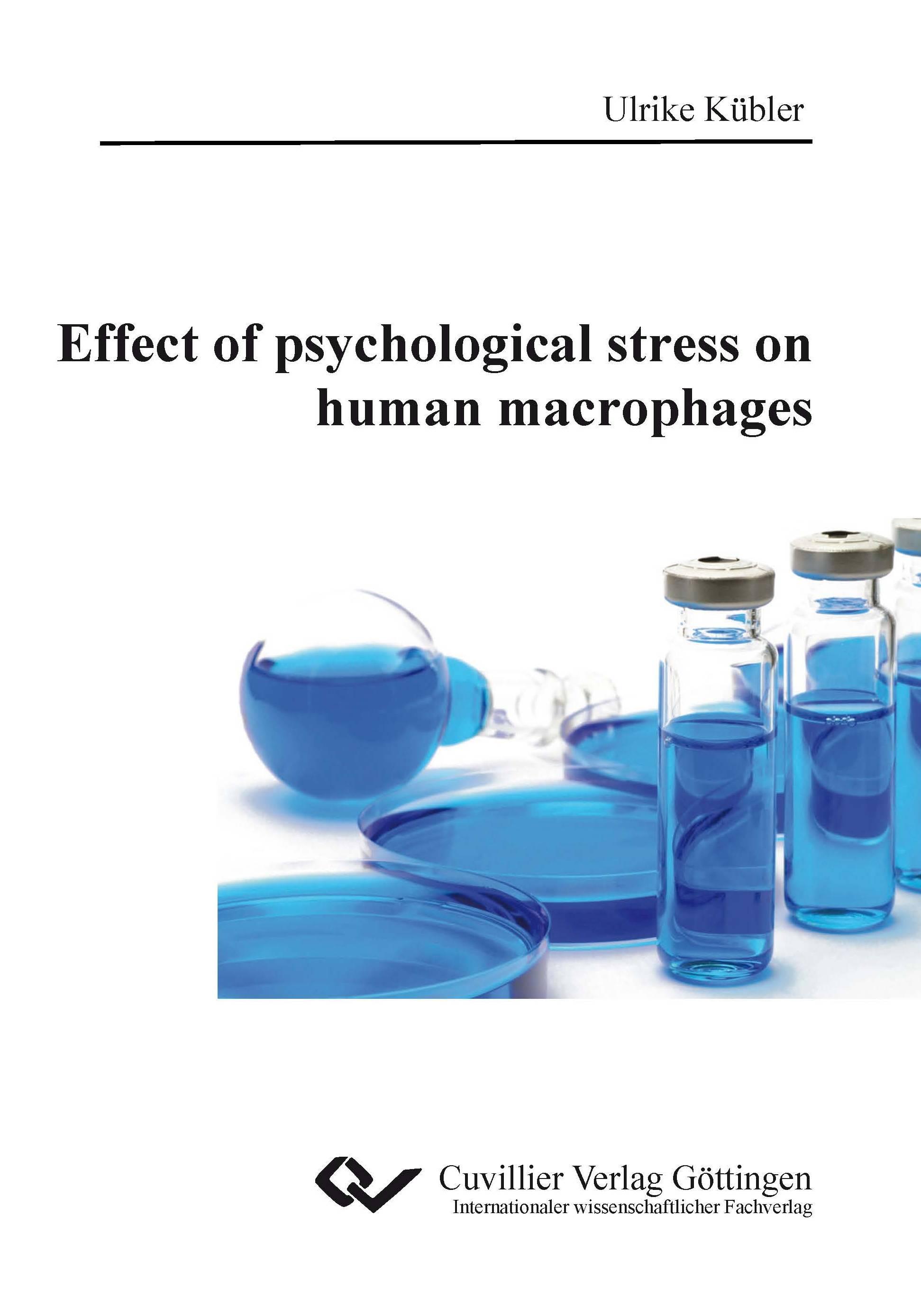 Effect of psychological stress on human macrophages