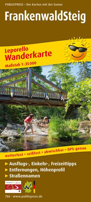 Frankenwaldsteig Wanderkarte