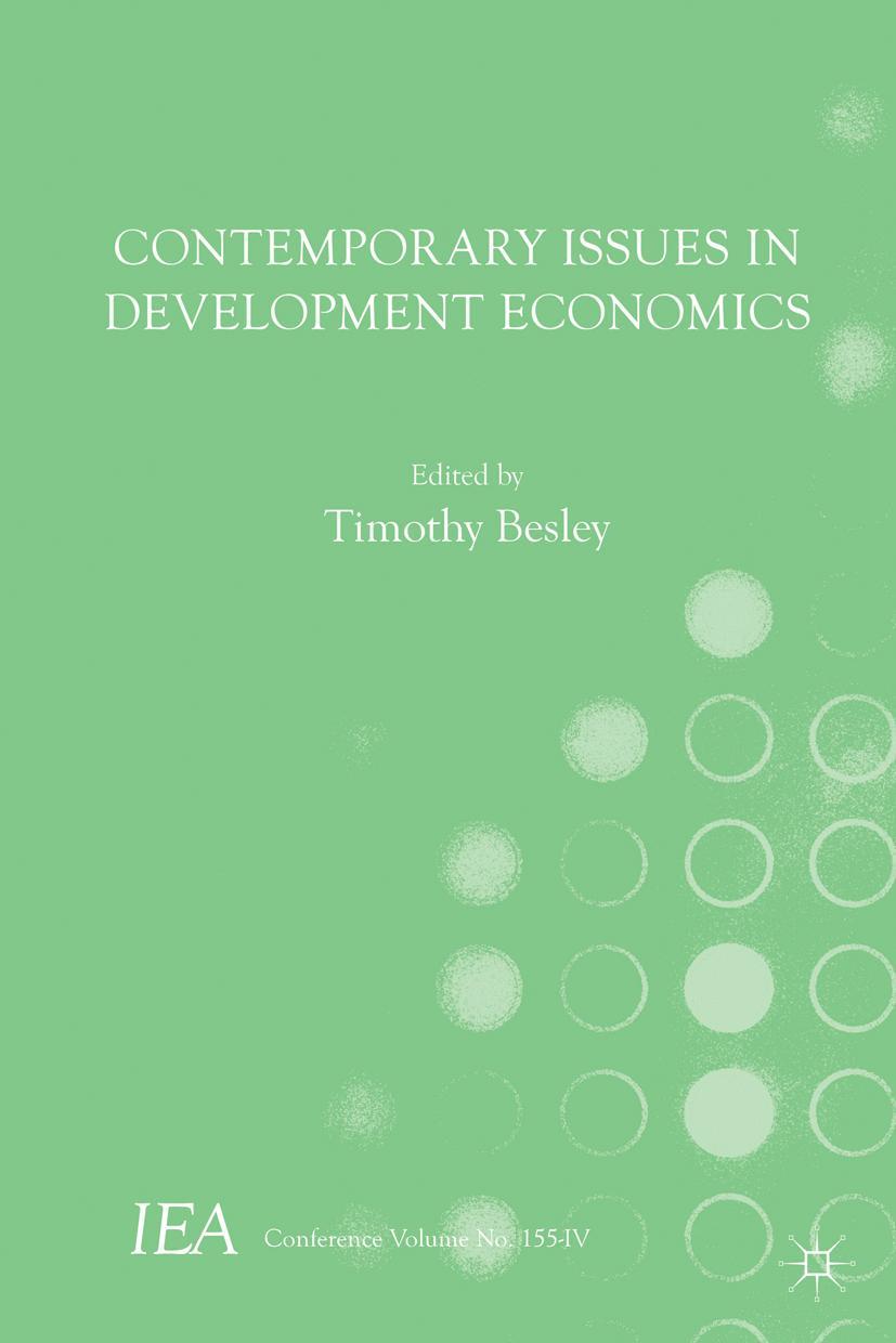 Contemporary Issues in Development Economics