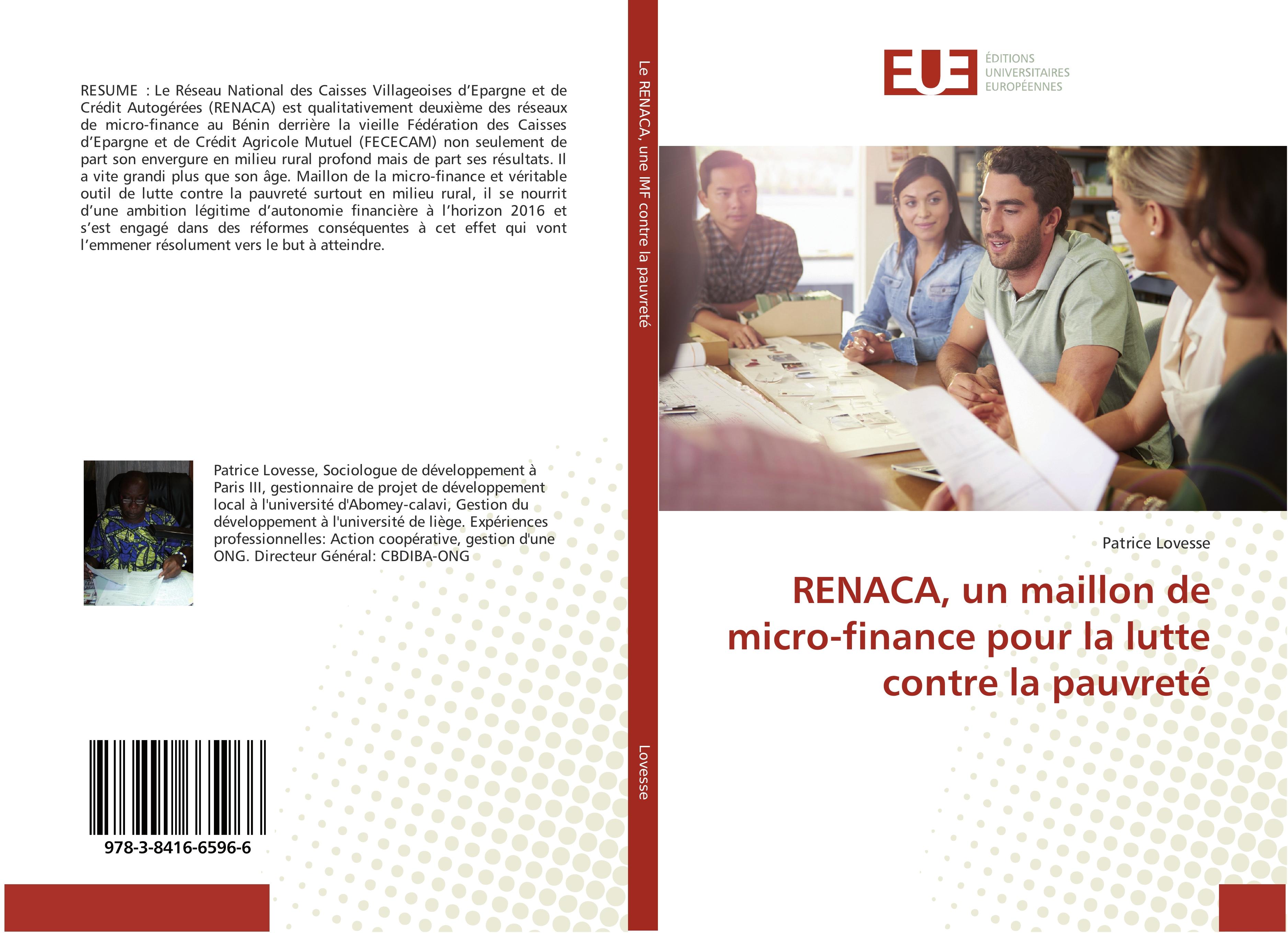 RENACA, un maillon de micro-finance pour la lutte contre la pauvreté