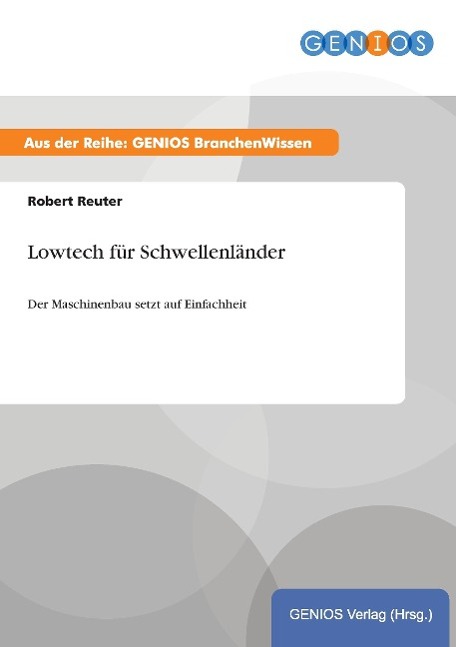 Lowtech für Schwellenländer