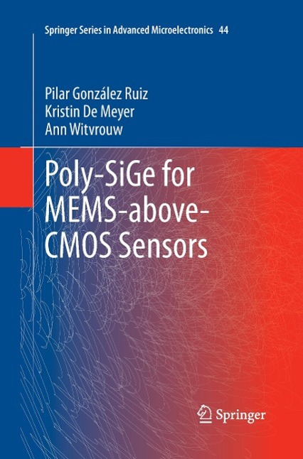 Poly-SiGe for MEMS-above-CMOS Sensors