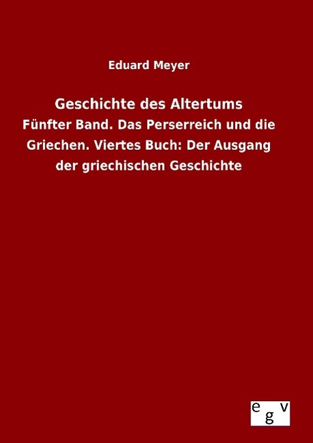 Geschichte des Altertums