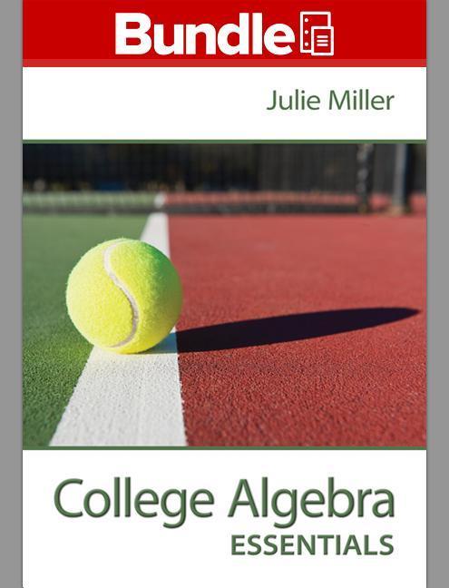 Loose Leaf College Algebra Essentials with Aleks 360 52 Weeks Access Card