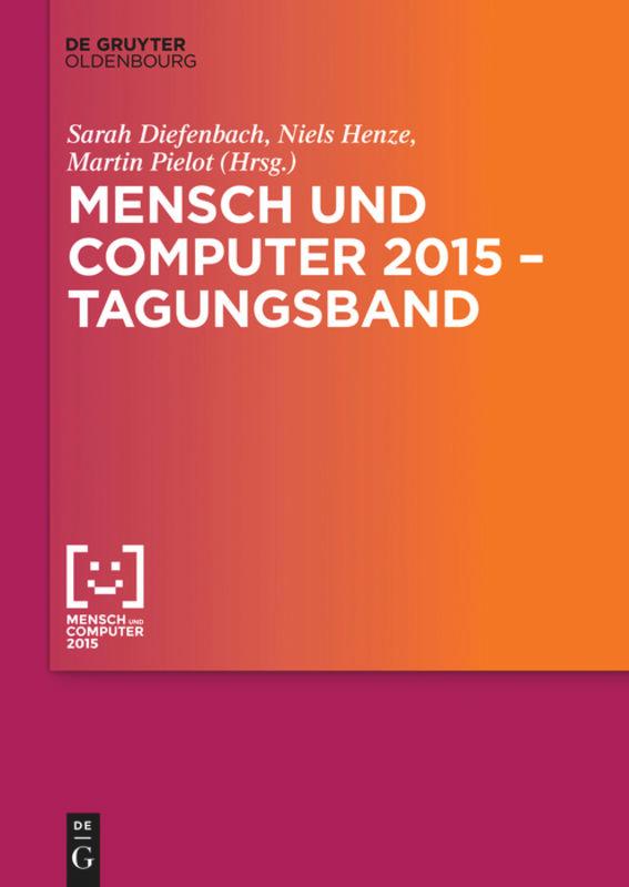 Mensch und Computer 2015 ¿ Tagungsband